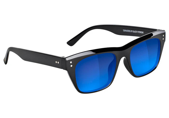 Sun Haters Santos Black/Blue Sunglasses