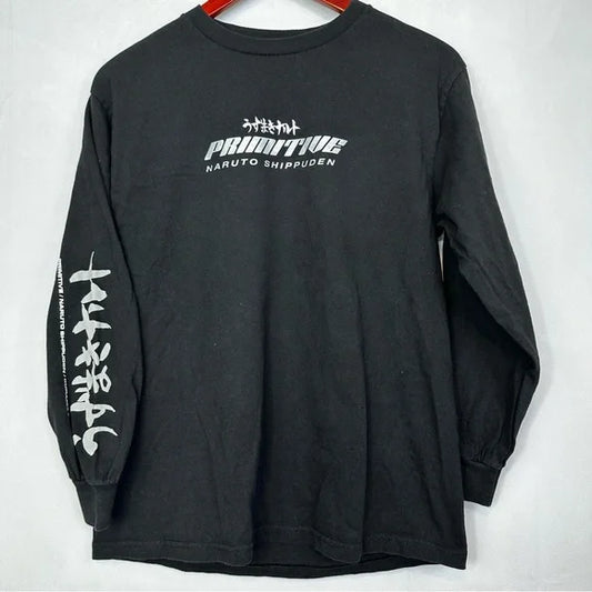 Primitive x Naruto Shippuden Six Paths Long Sleeve Black