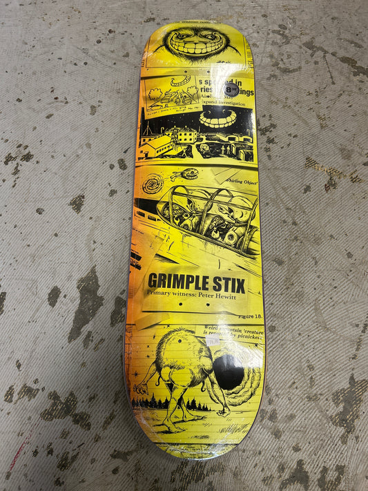 Anti Hero 8.38 deck Hewitt Grimple Stix