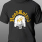 Hood Raized Skateboard T-Shirt Black