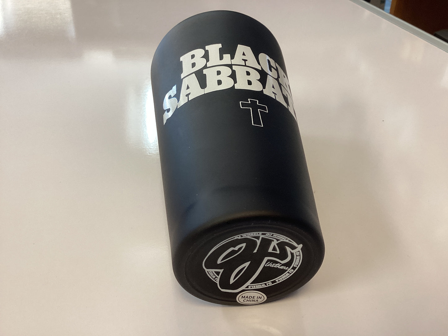 OJ x Black Sabbath Pint Glass Black