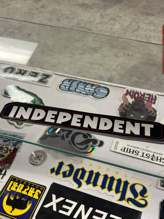 Independent Stickers 8”