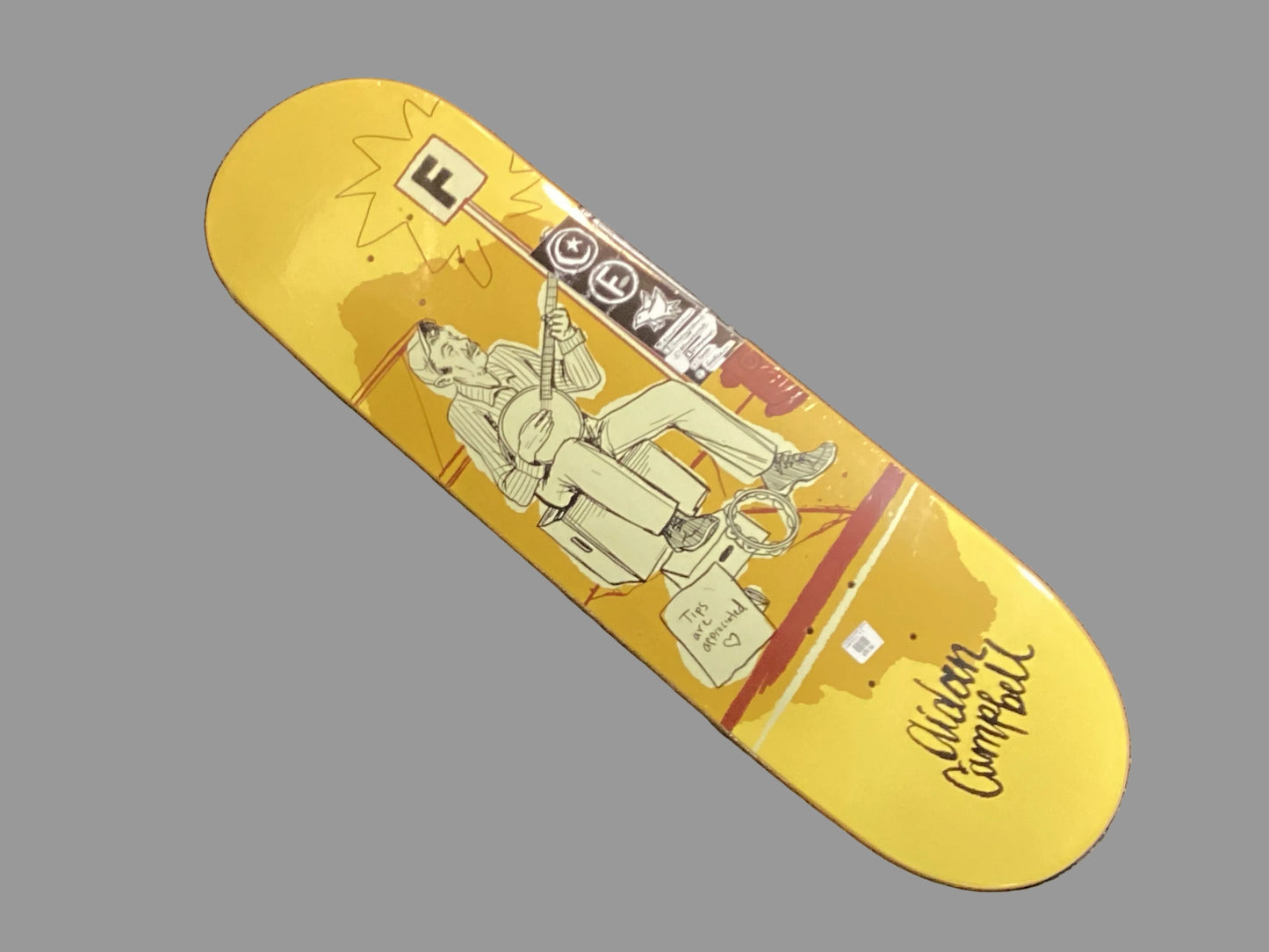Foundation Pro Skateboard Deck Campbell BUSKER 8.5”