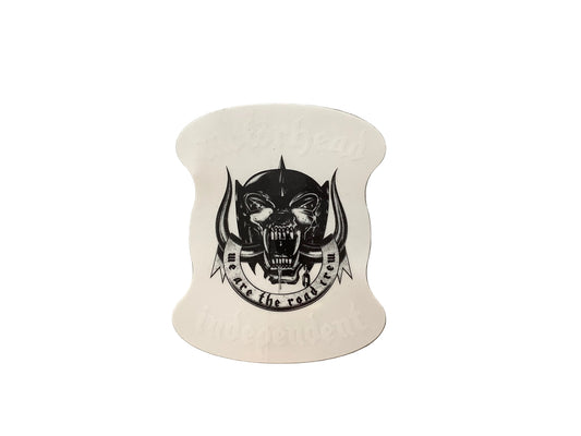 Independent X Motörhead pighead sticker