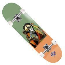 Morocco MLSL 7.75 Push Skateboards Complete Orange Green