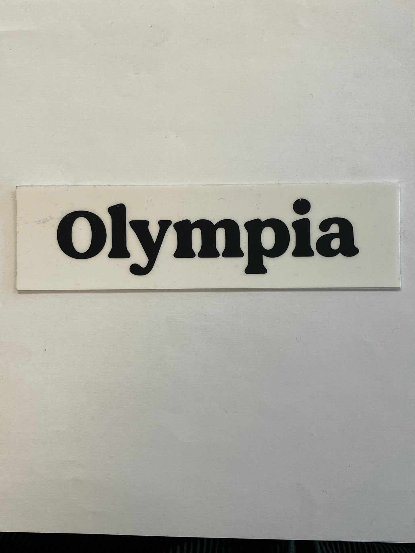 Olympia Stickers 5.50”