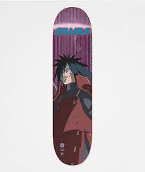 Primitive x Naruto Madra Uchiha Skate Deck 8.25