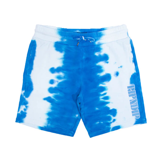 Ripndip Wilshire Sweat Shorts Blue and White