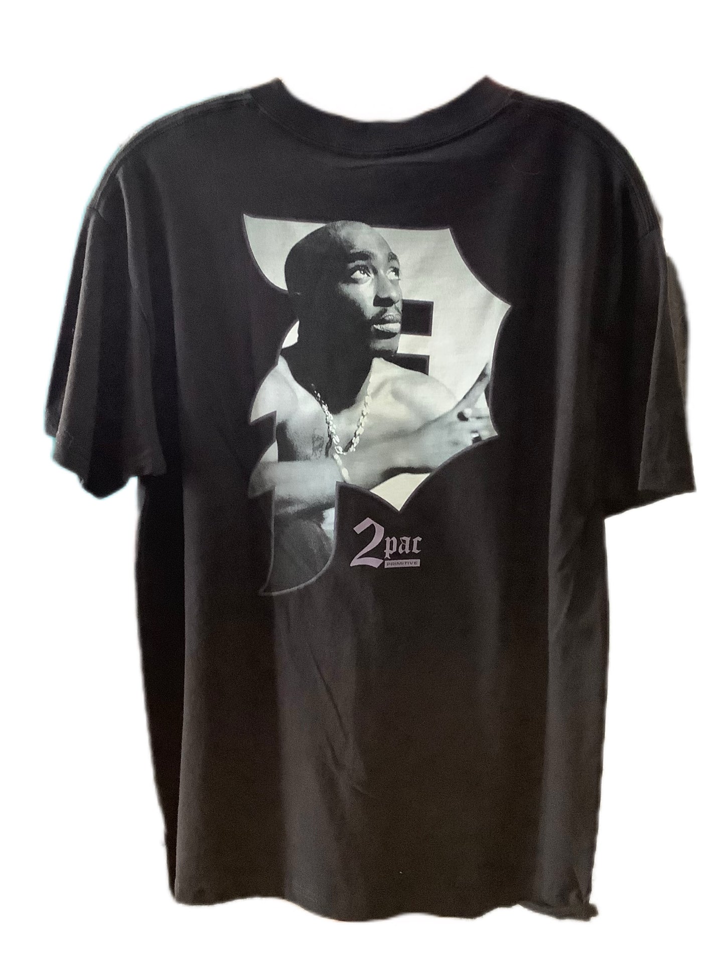 Primitive x 2Pac Graphic Tee Black M