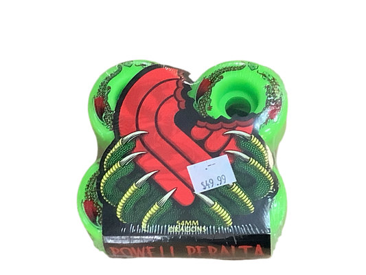 Powell 54mm Dragon wheels Green