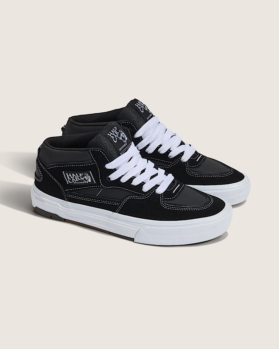 Vans PRO SKATE Half Cab Wafflecup skateboard shoes black white