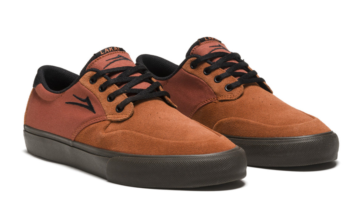 Lakai Riley 3 Skate Shoes Nutmeg