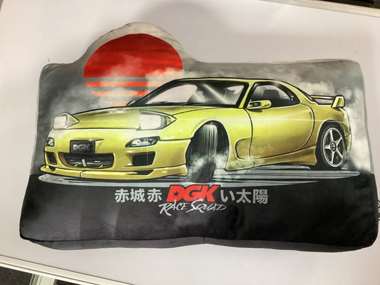 DGK PILLOW RED FUTURE 21” x 14” x 4”
