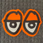 Krooked Eyes Large Sticker
