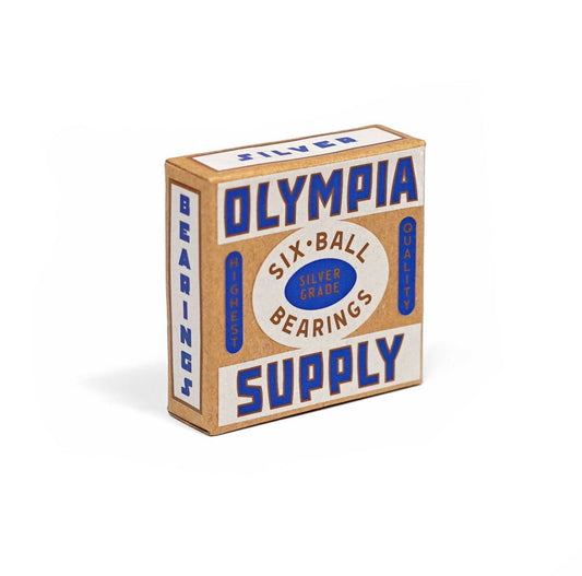 Olympia Bearings Silver Grade set of 8 Six Ball Bearings
