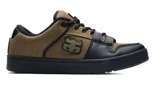 Ipath Cricket skateboard shoes Waxed Hemp green/black