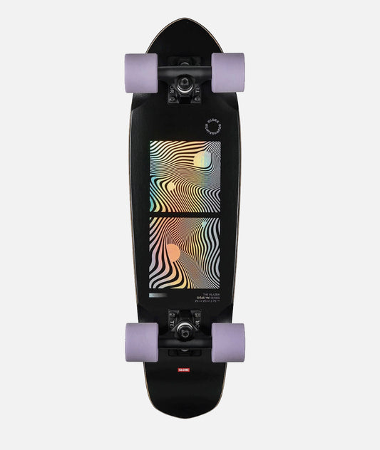 Globe Cruiser Complete Skateboard Blazer 7.25” x 26” Black/Purple