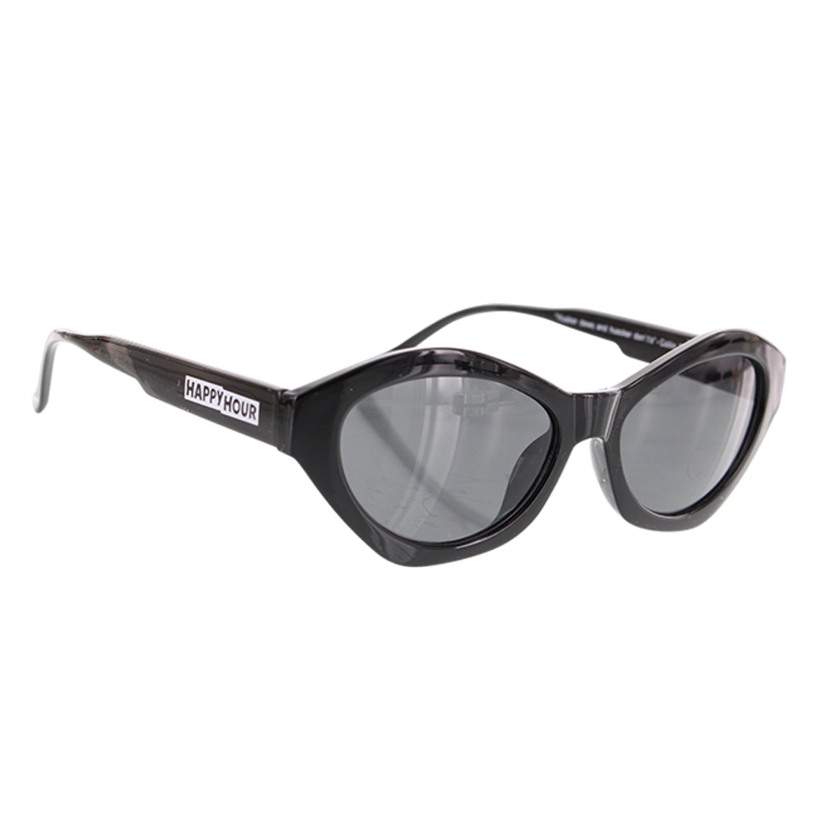 Happy Hour Mind Melters Provost Gloss Black Sunglasses