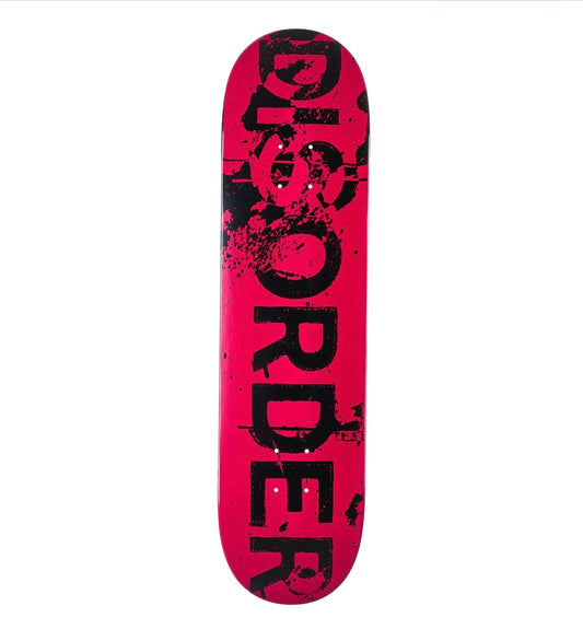 Disorder 8.25 Skateboard deck Stamped