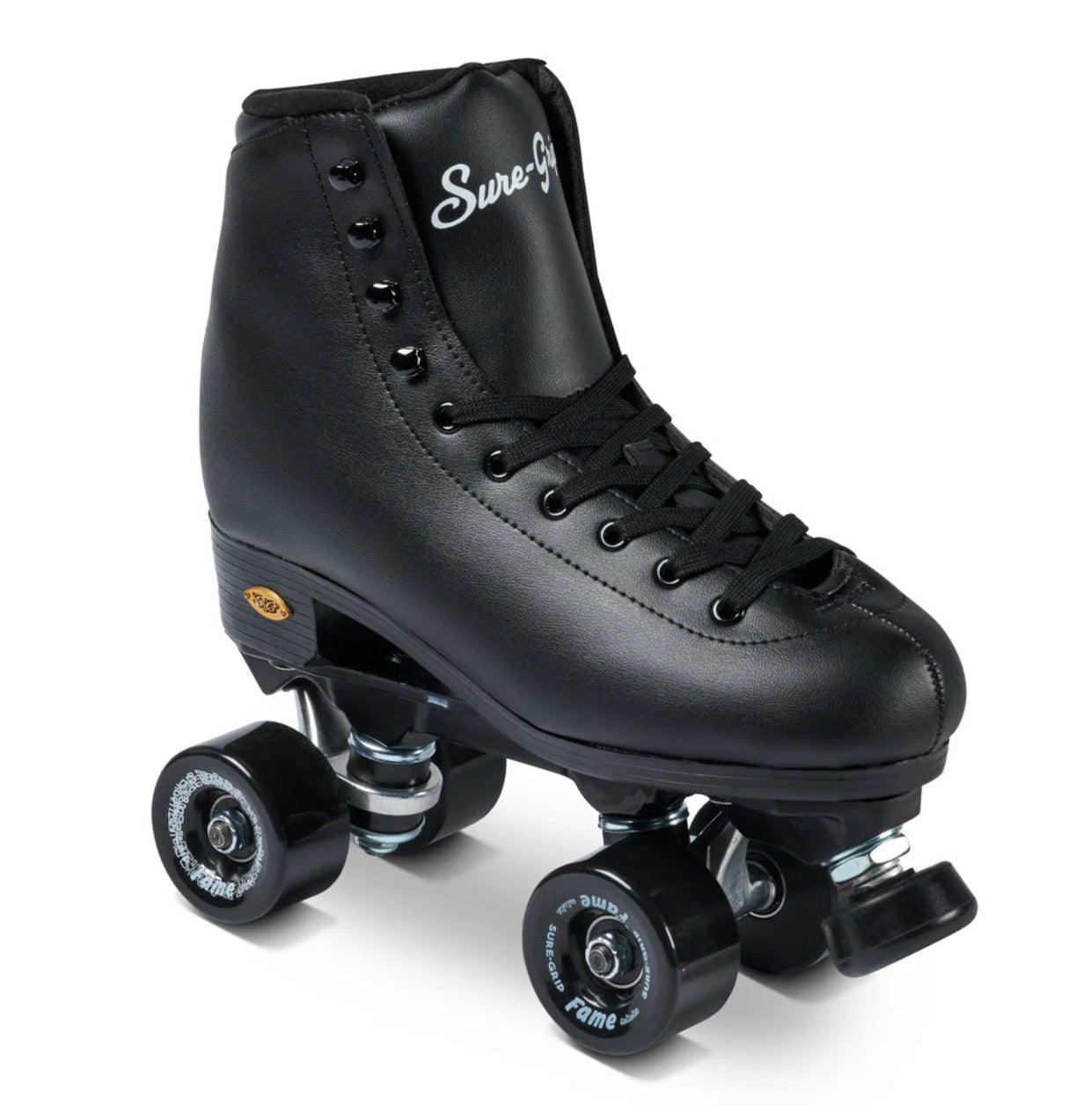 Sure Grip Roller Skates FAME BLACK size 10