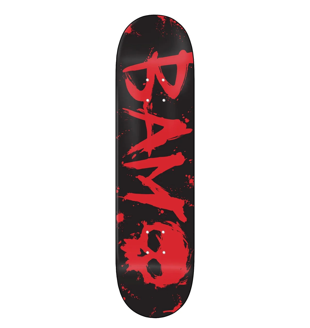 Zero deck Bam Blood text