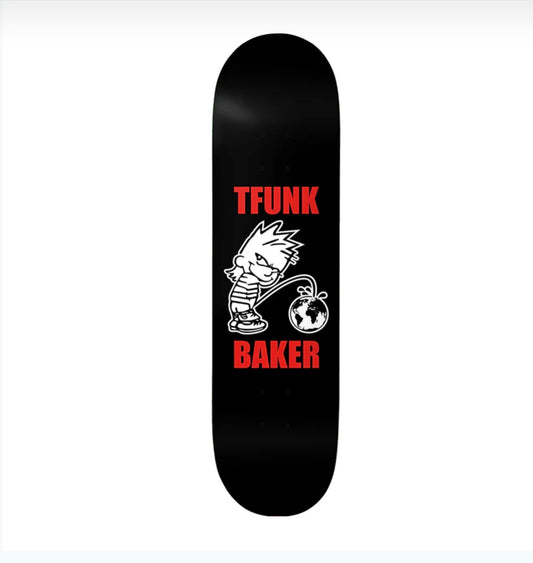 Baker 8.25 skateboard deck T Funk Whizz Kid