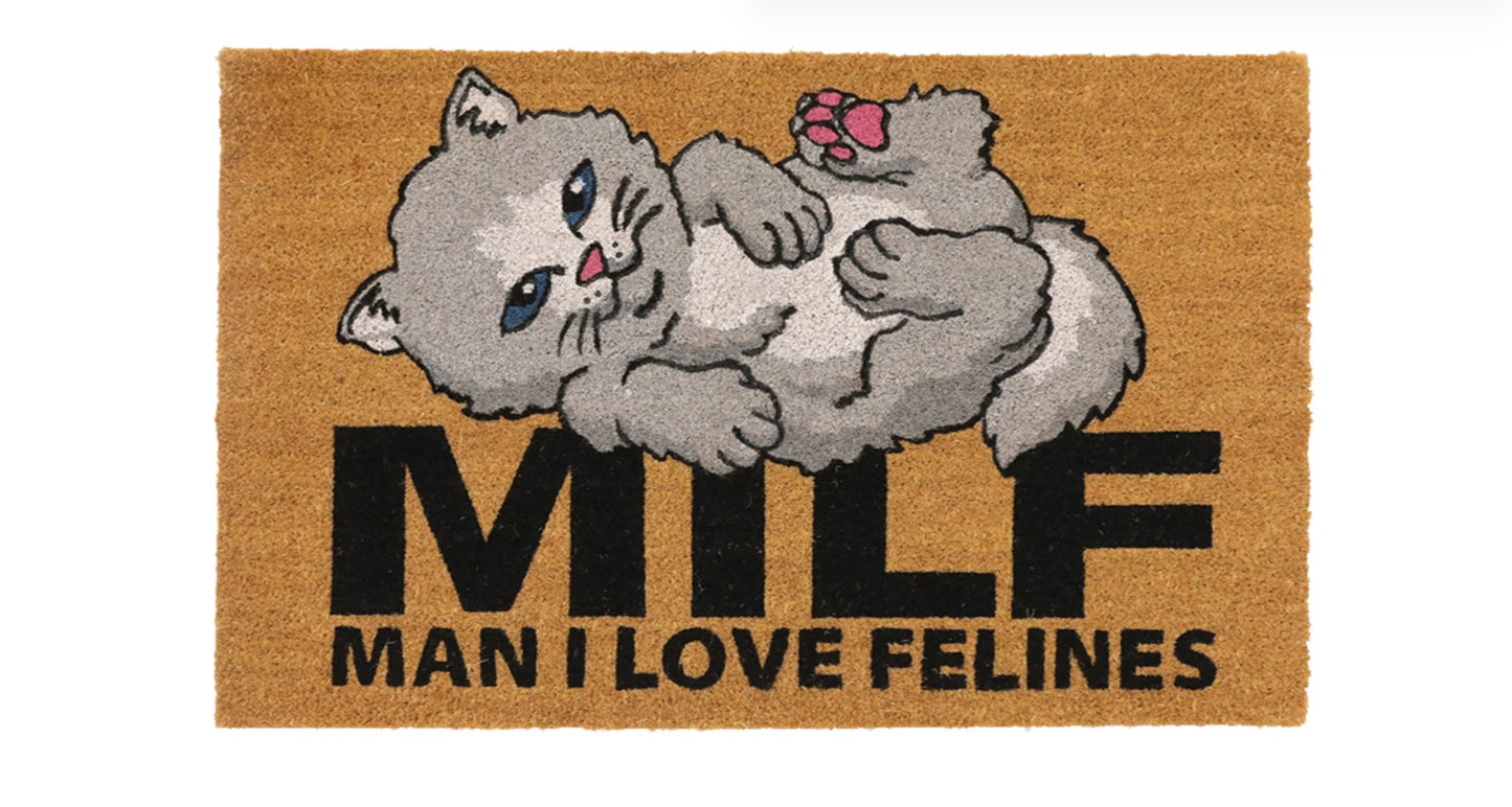 Man I Love Felines Rug