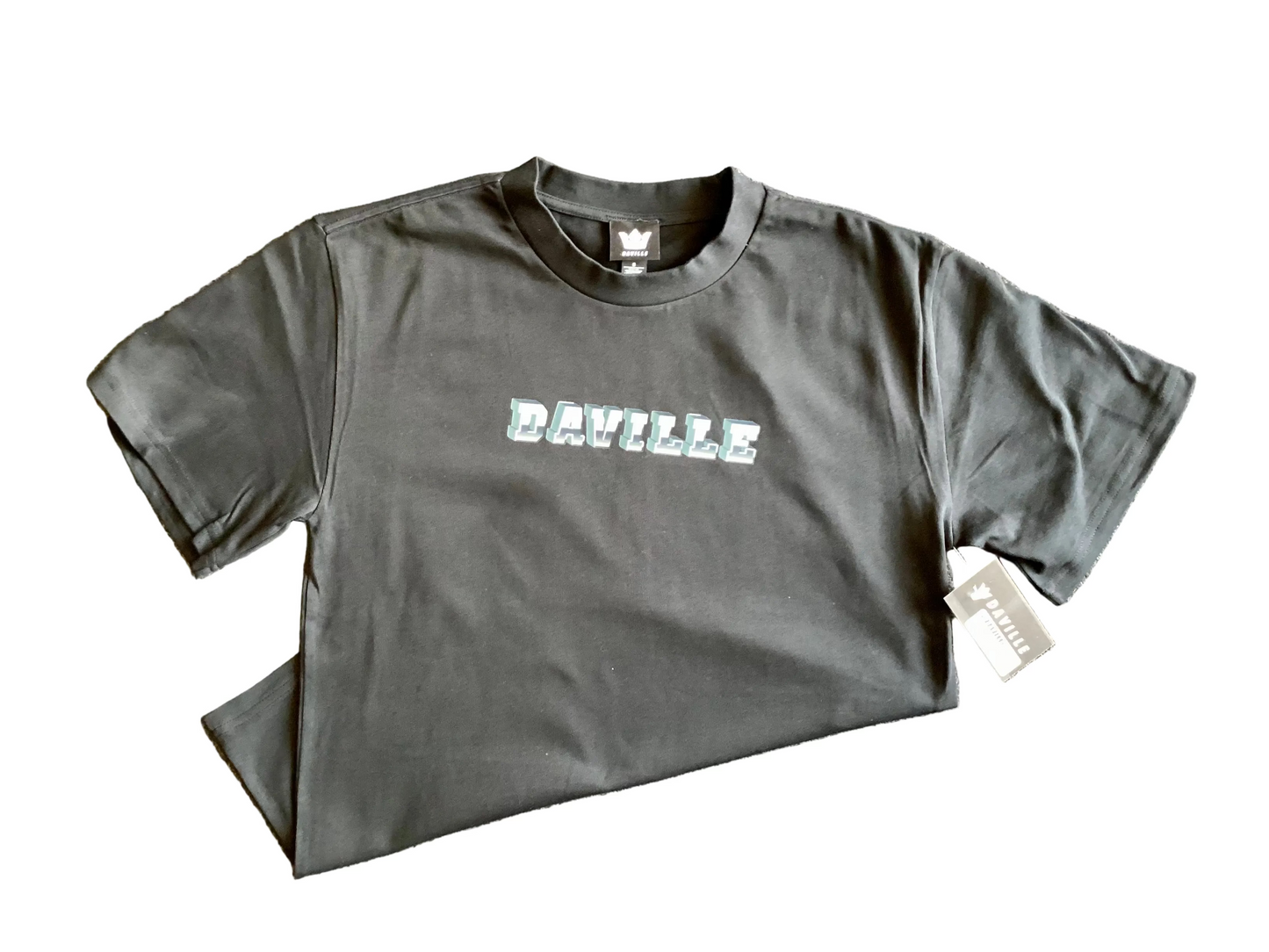 Daville x AS Colour S/S Heavyweight Boxy Fit Shirt Chrome Black