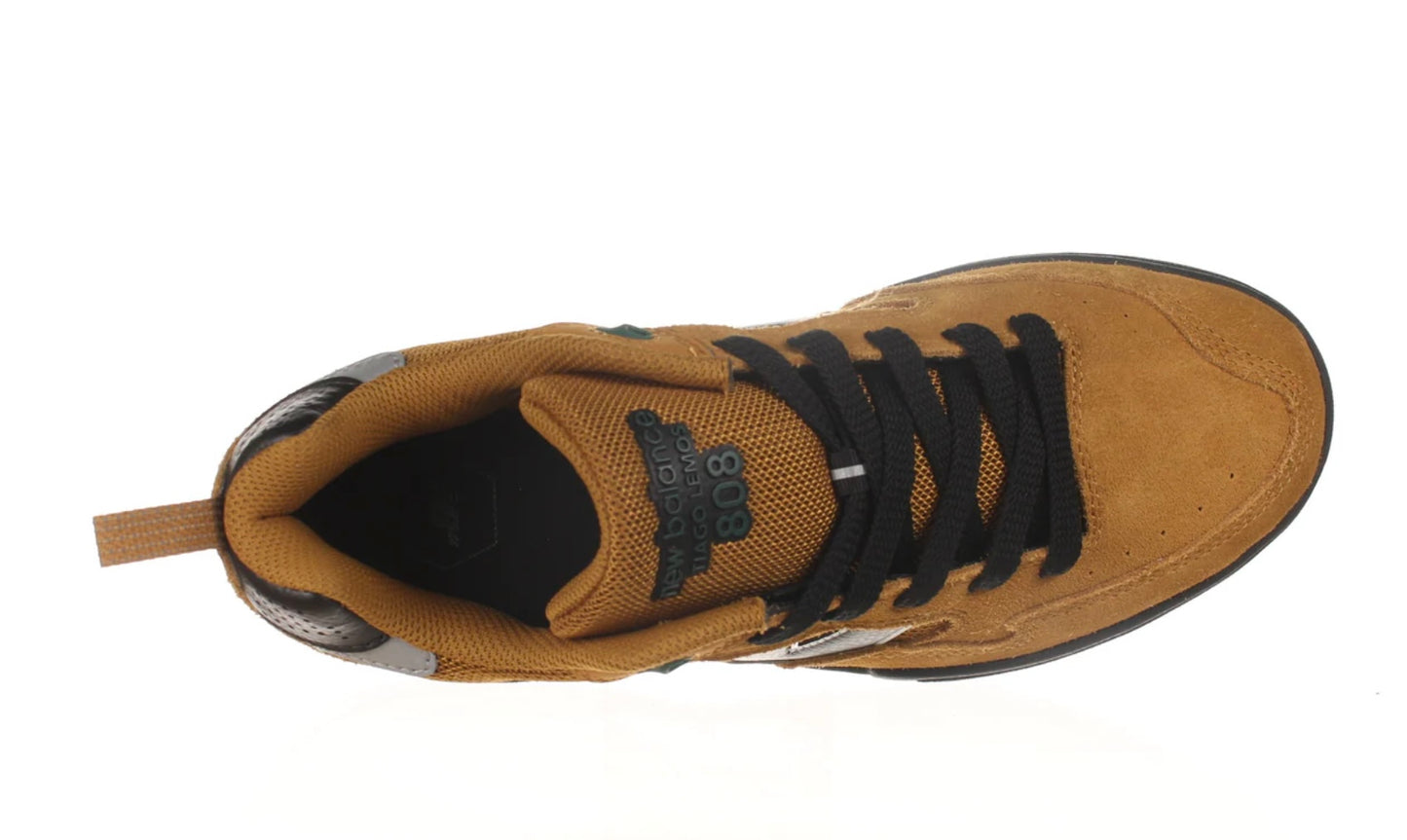 New Balance Numeric Tiago Lemos 808L Brown/Black Shoes
