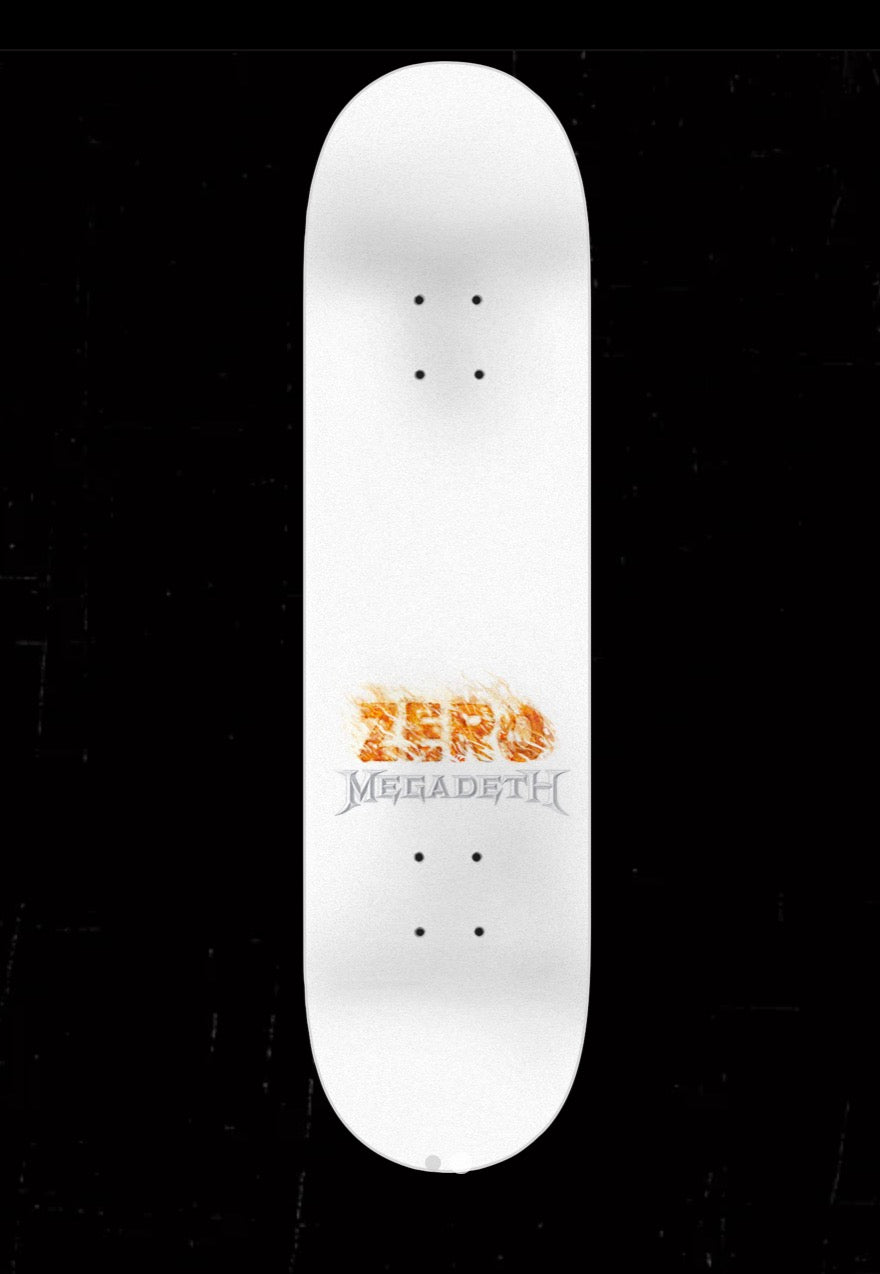ZERO X MEGADETH Deck 8.5”