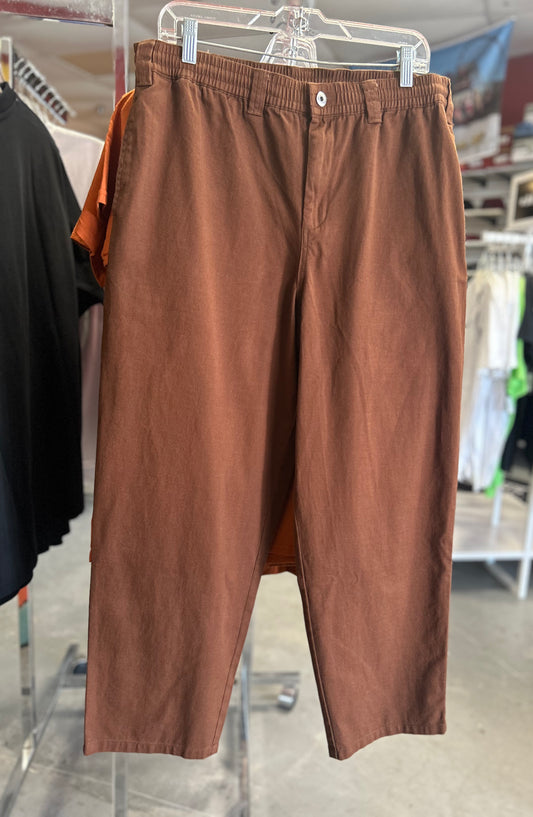 Theory Adjustable Cotton Pant Large