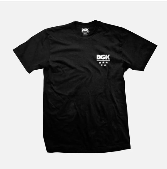 DGK Skateboards all star T shirt black