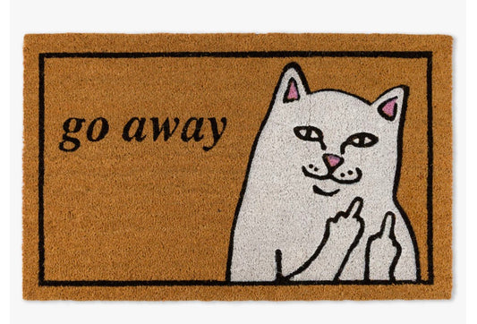 Rip N Dip Rug Door Mat GO AWAY