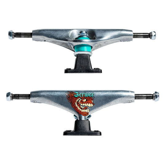 Thunder Skateboard Trucks Gerwer Screaming Grimple Pro T-II Polished/Black 148 (8.25")