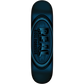 Real Skateboards Oval Blue Foil Skateboard Deck DBX - 8.5" x 32"