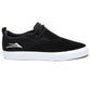 Lakai Riley 2 Skate Shoe Black Suede Velcro