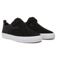 Lakai Riley 2 Skate Shoe Black Suede Velcro