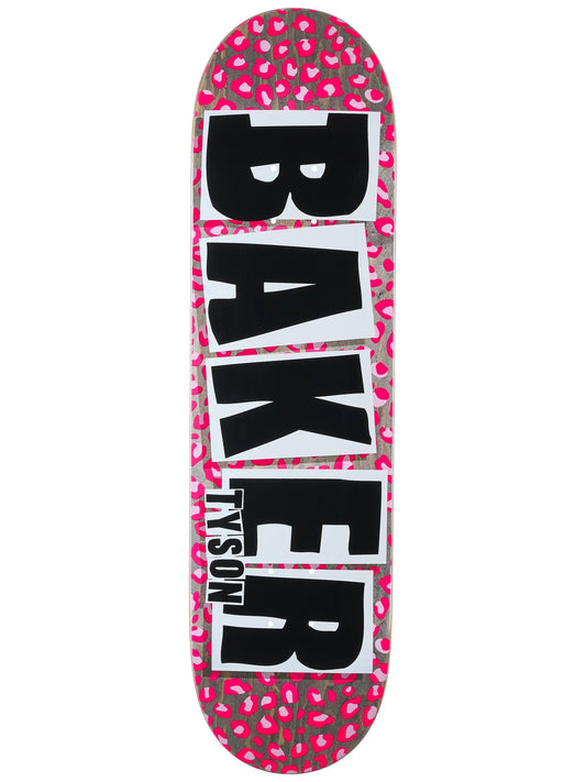 BAKER 8.25 SKATEBOARD DECK TYSON PETERSON BRAND LOGO HOT CHEETAH