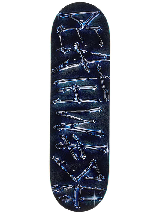 Deathwish 9.0 Skateboard Deck TEAM OG SPRAY CHROME BLACK