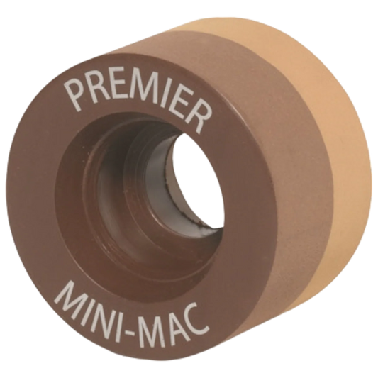 Sure Grip Brown Premier Mini Mac 45mm rhythm roller skates wheels 8 pack