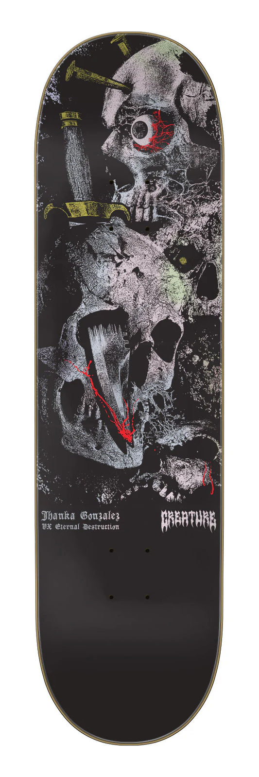 Creature 8.375 VX deck Gonzalez Mortem 32in