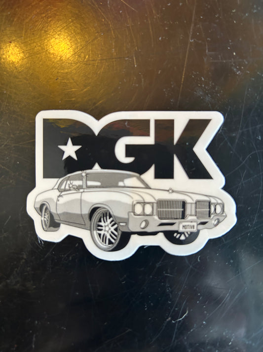 DGK sticker car