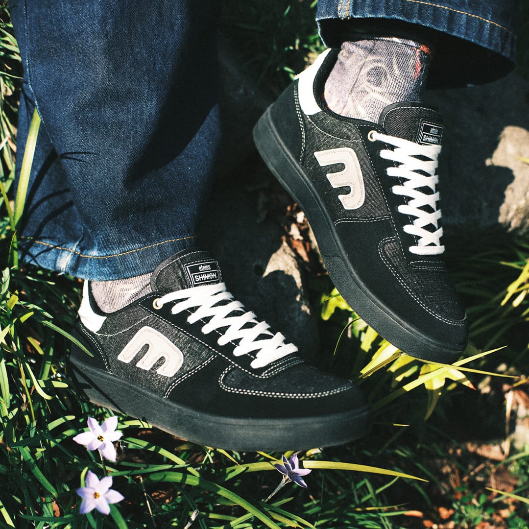 Etnies Emerson x Shimon Black shoes