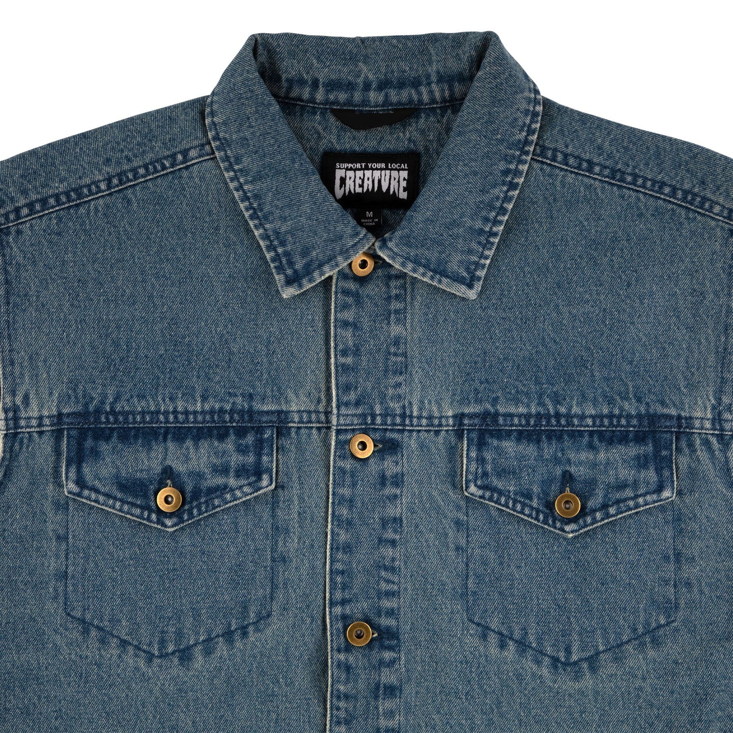 Creature X Cannibal Corpse denim vest