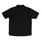 Santa Cruz Screaming Fire S/S button up top black shirt