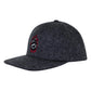 Santa Cruz Hat Screaming Fire SnapBack unstructured heather grey
