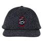 Santa Cruz Hat Screaming Fire SnapBack unstructured heather grey