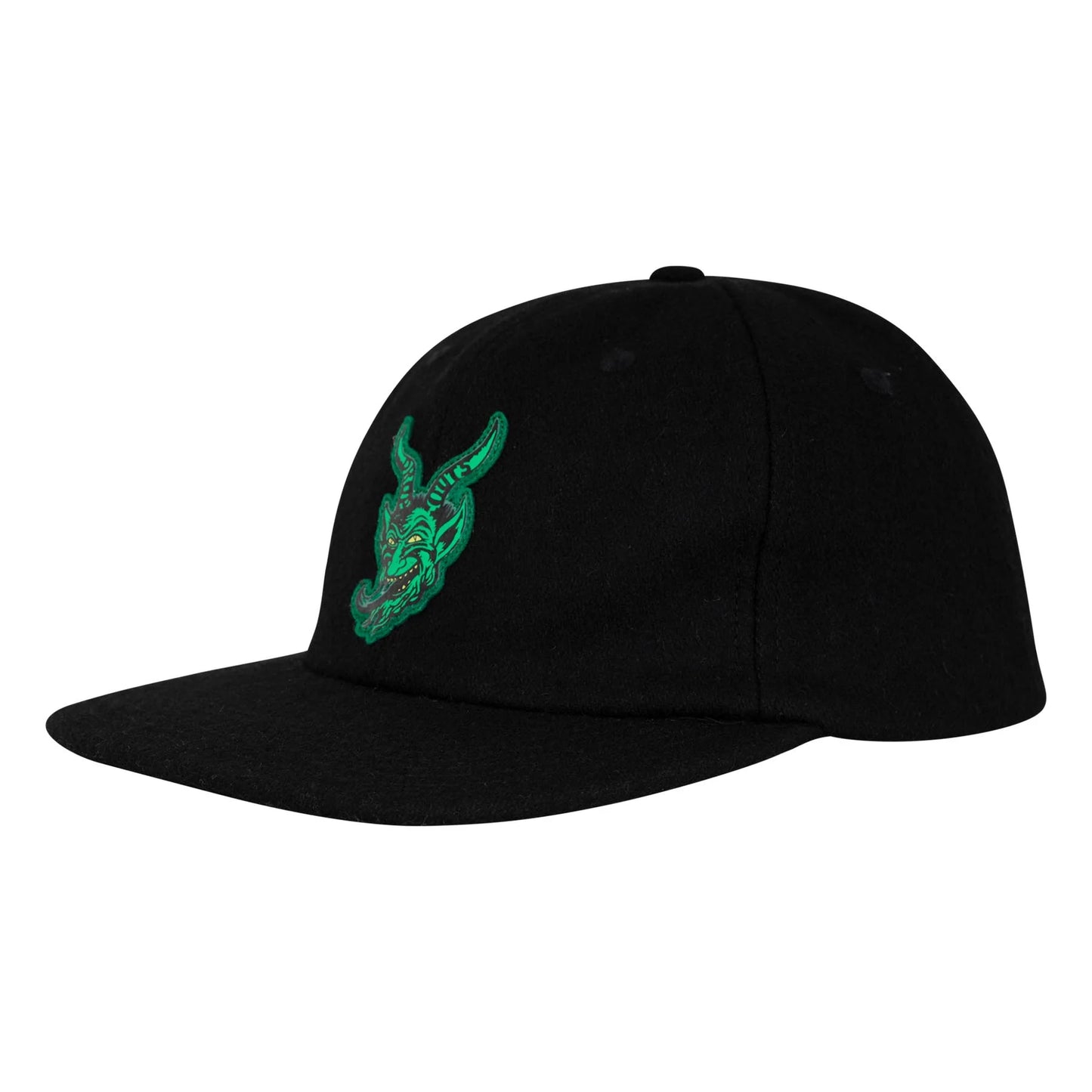 Creature Hat Drop Out Black SnapBack