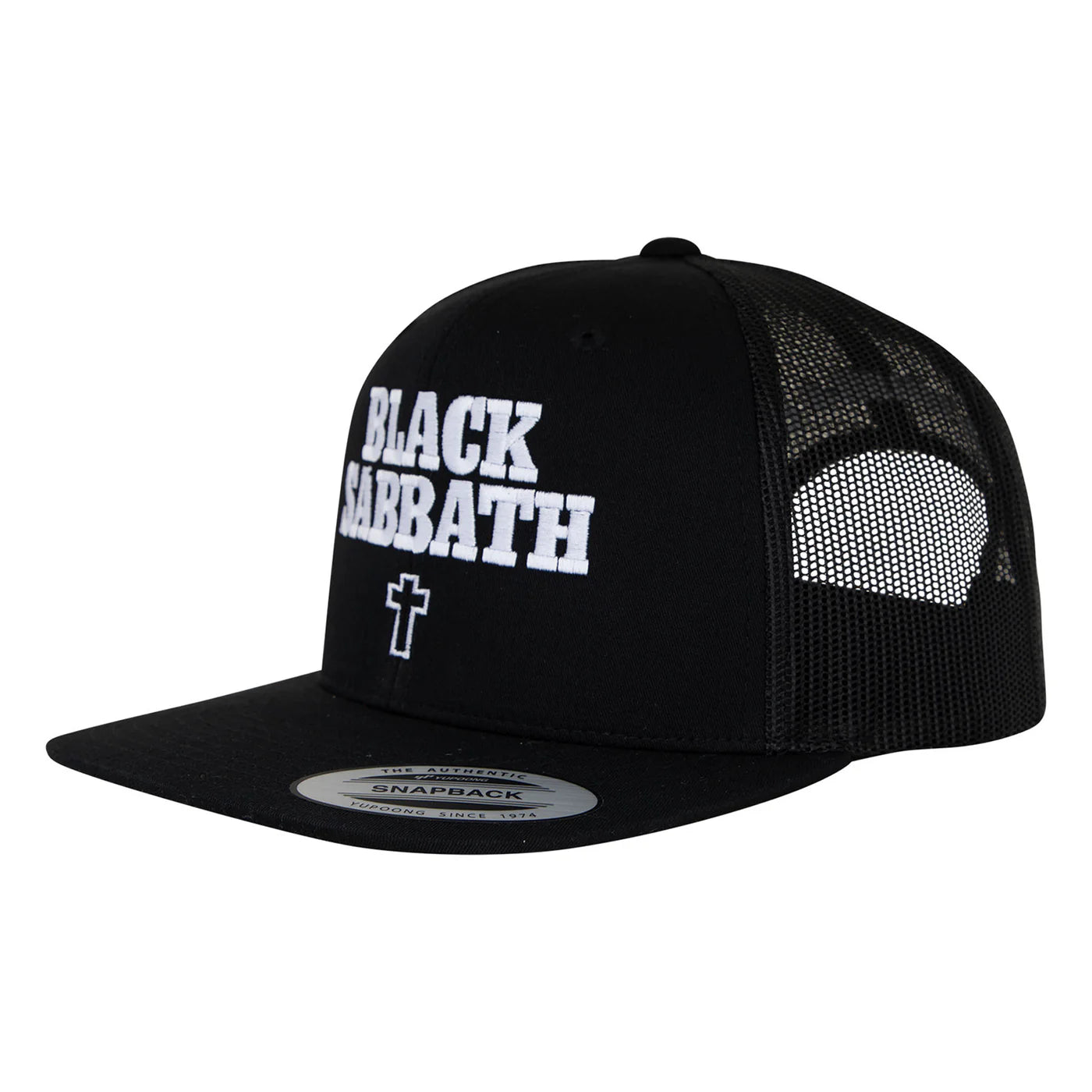 OJ x Black Sabbath hat black trucker SnapBack
