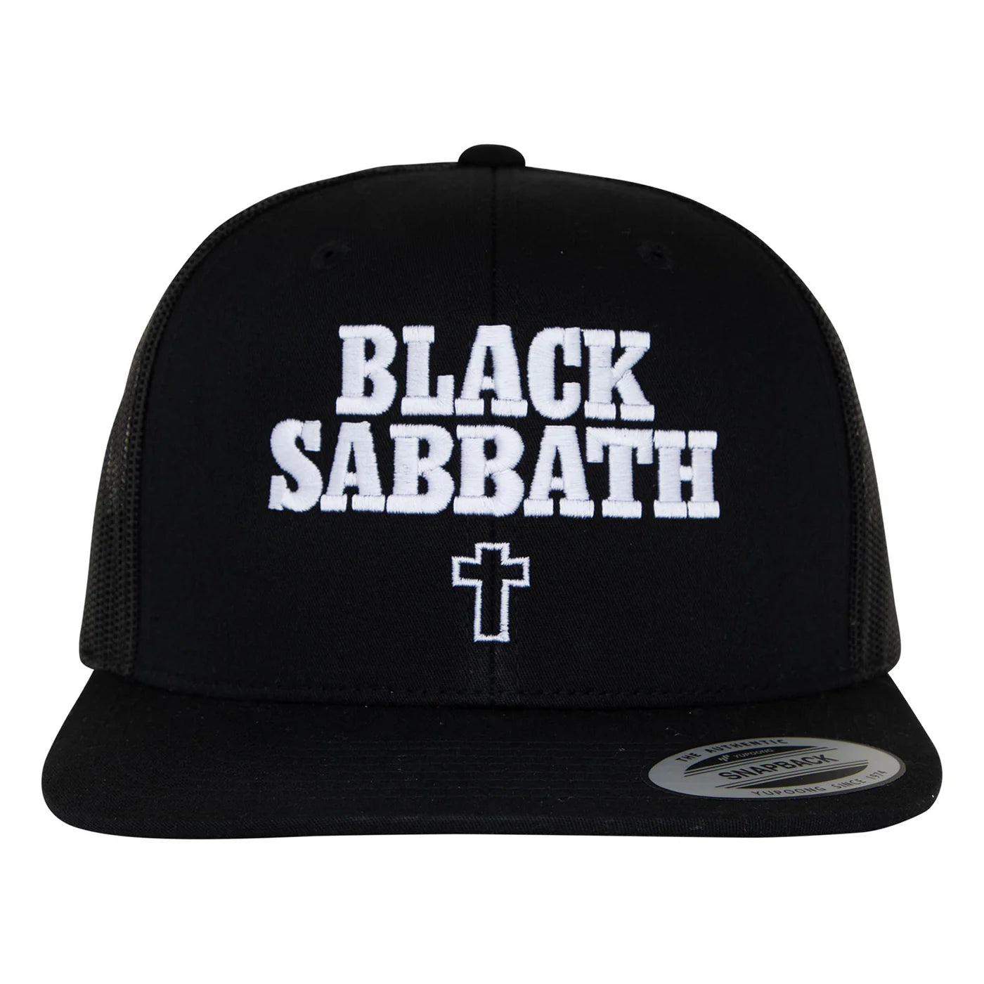 OJ x Black Sabbath hat black trucker SnapBack